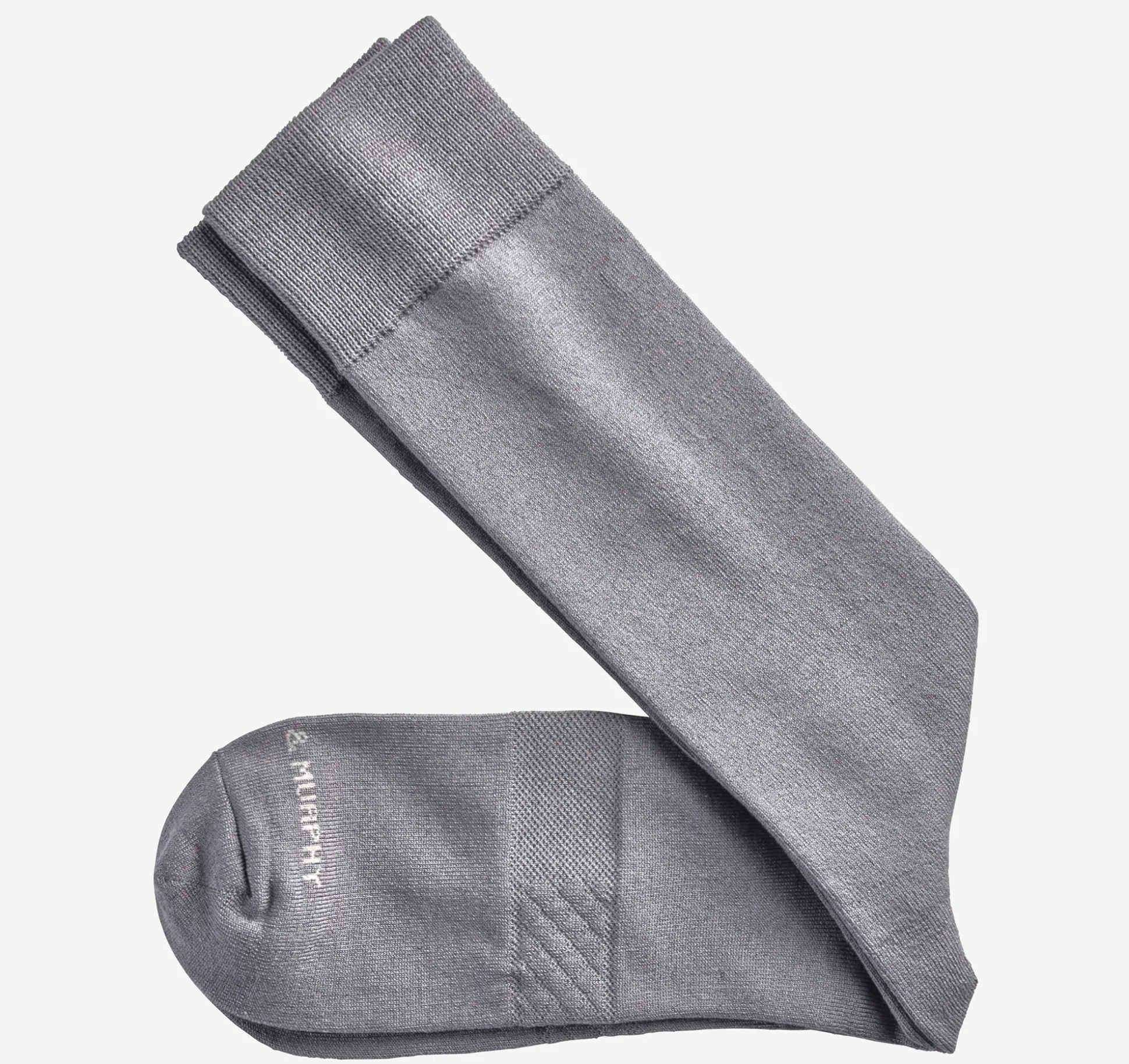 Socks^Johnston & Murphy Solid Dress Socks Charcoal
