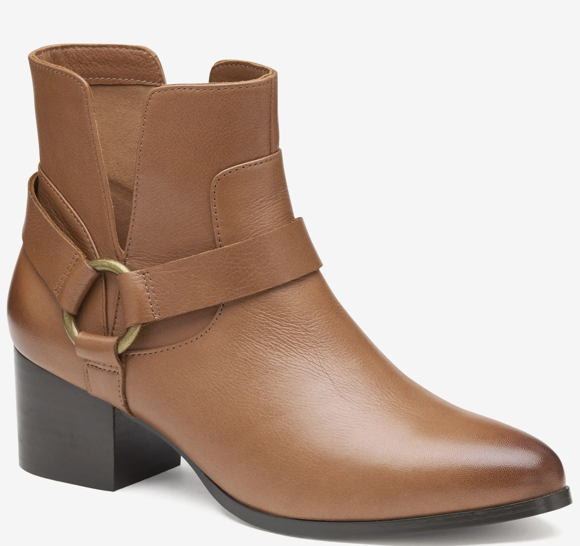 Boots & Booties^Johnston & Murphy Trista Harness Bootie CognacCalfskin