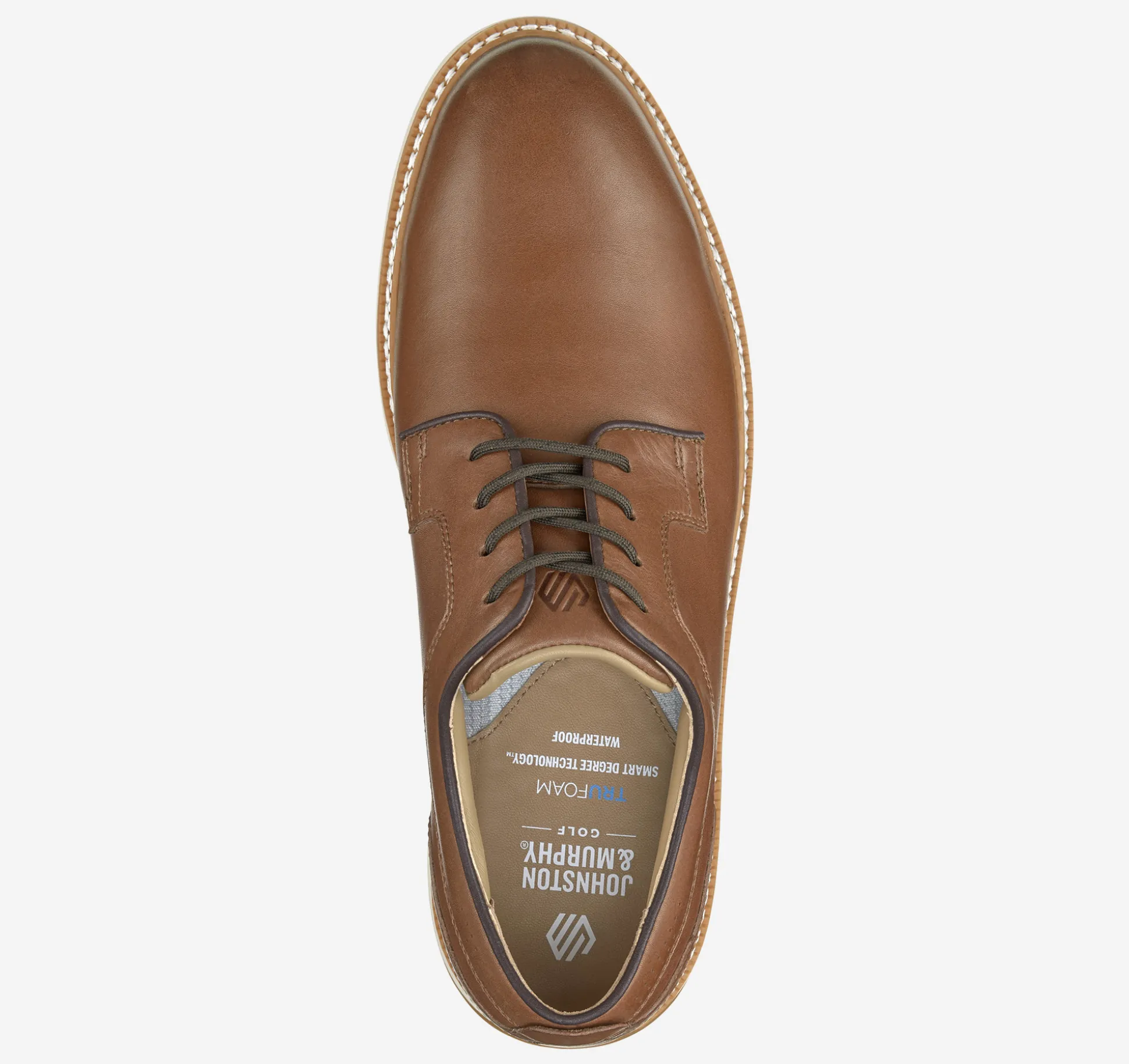New Arrivals | Golf^Johnston & Murphy Upton GL1 Luxe Hybrid TanWaterproofFullGrain