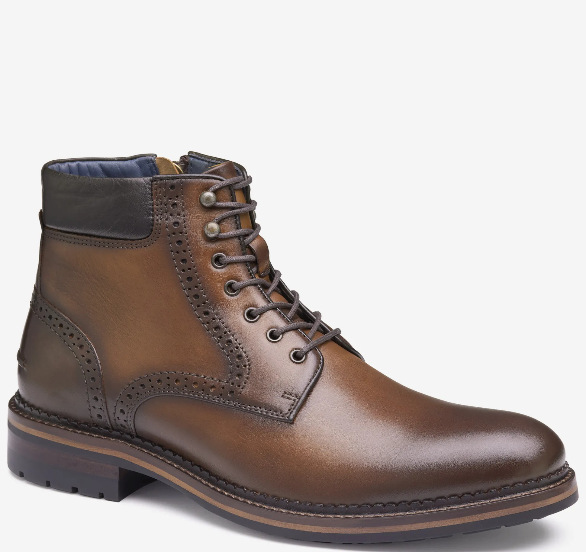 Dress Shoes | Boots^Johnston & Murphy XC Flex® Connelly Plain Toe Boot TanFullGrain