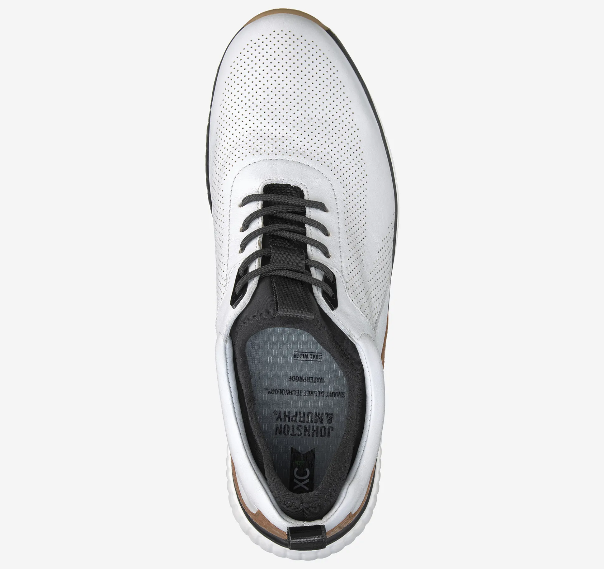 Golf | Lace-ups^Johnston & Murphy XC4® H1-Luxe Hybrid WhiteWaterproofFullGrain