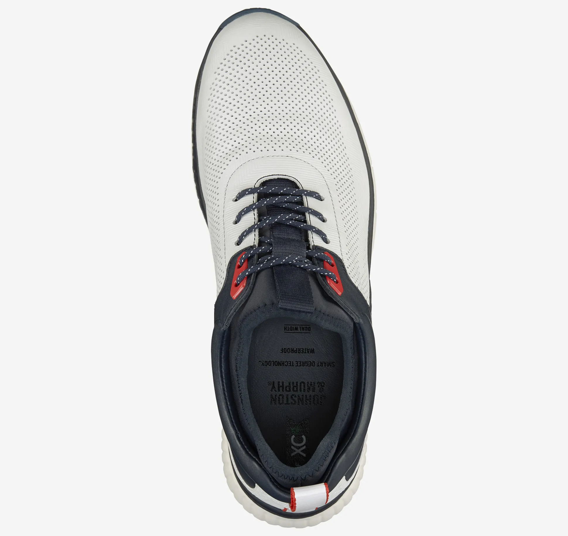 Golf | Lace-ups^Johnston & Murphy XC4® H1-Luxe Hybrid White/NavyFullGrain