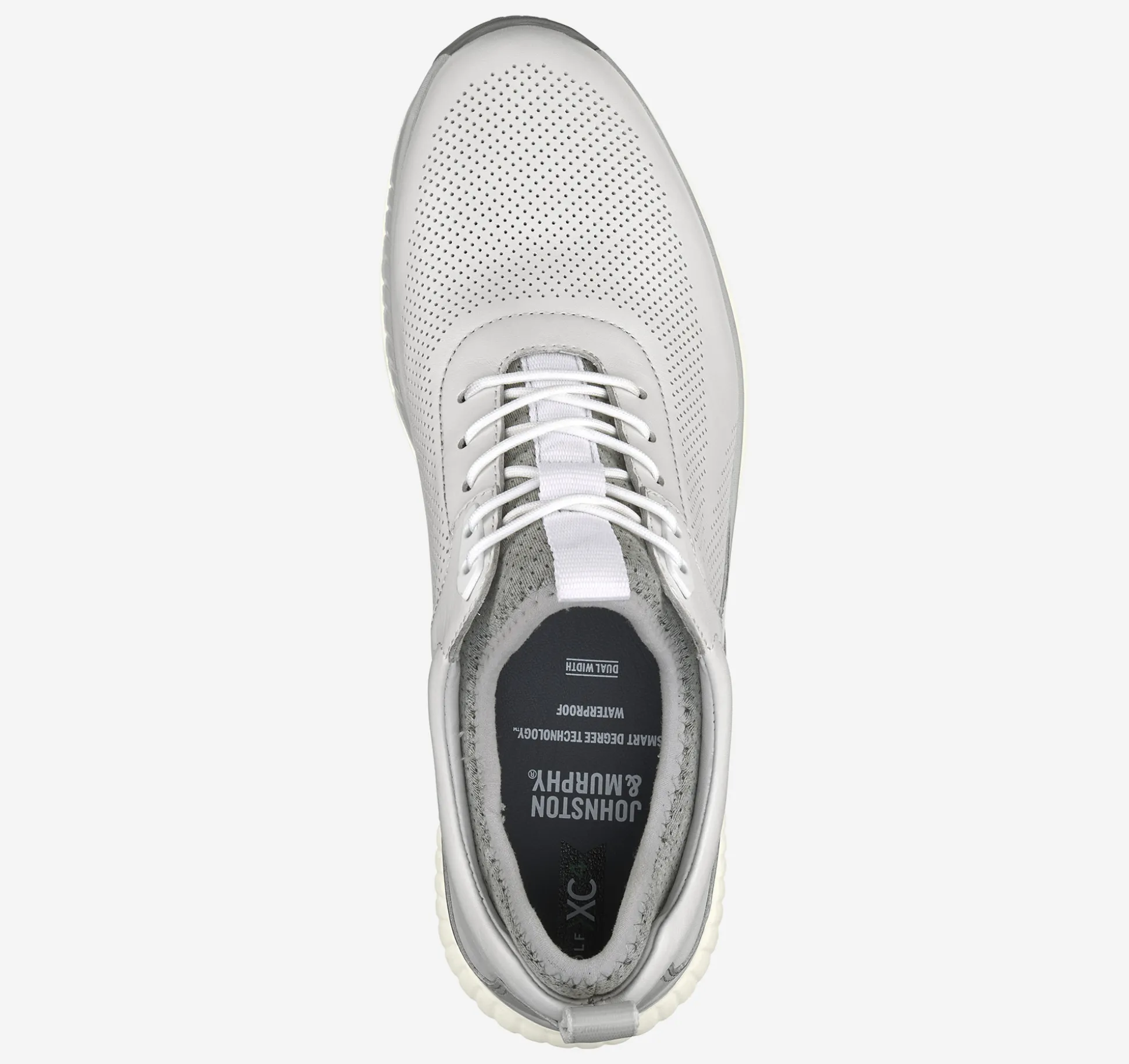 Golf | Lace-ups^Johnston & Murphy XC4® H1-Luxe Hybrid White/GrayFullGrain