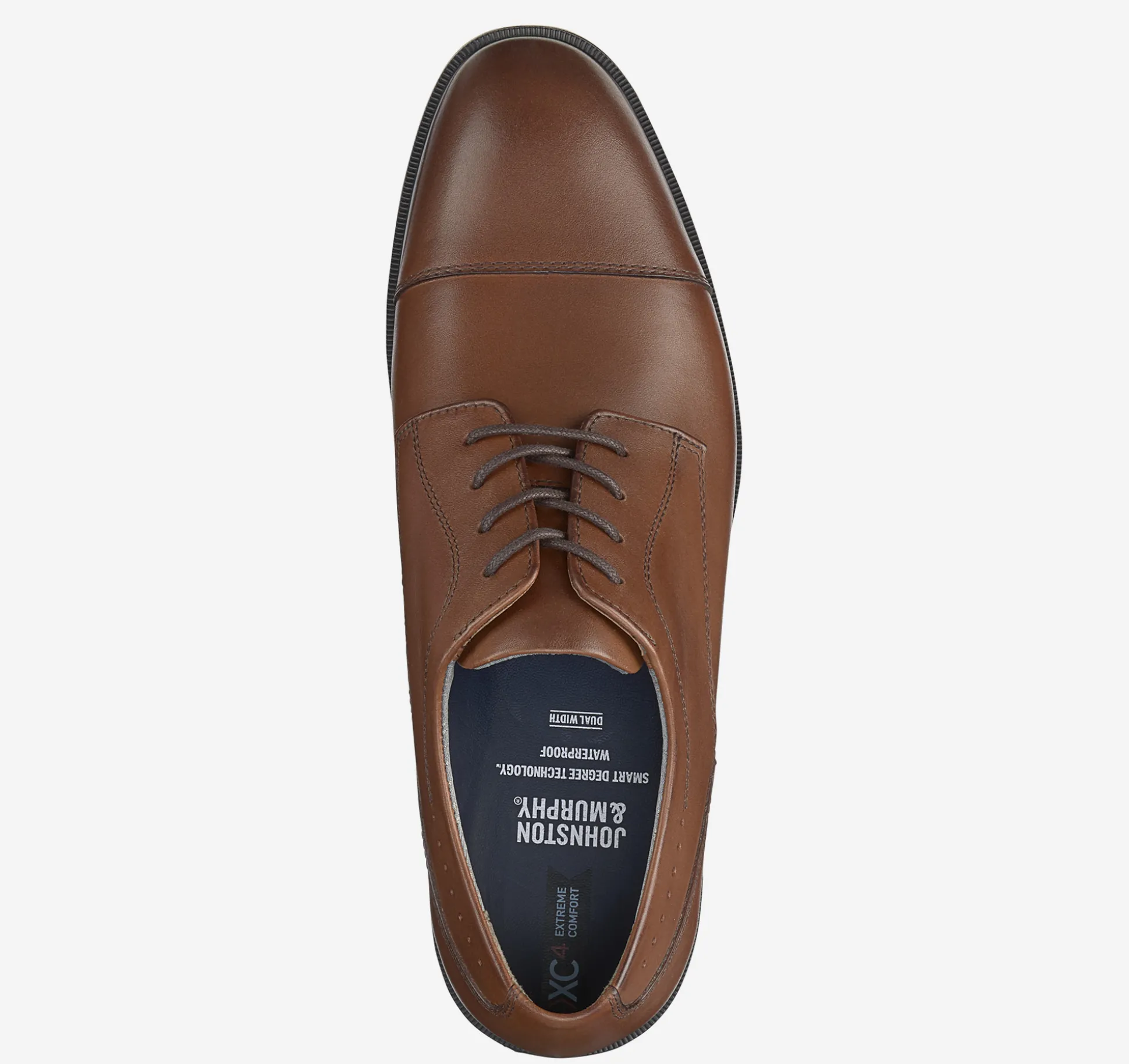 Dress Shoes | Lace-ups^Johnston & Murphy XC4® Maddox Cap Toe TanWaterproofFullGrain