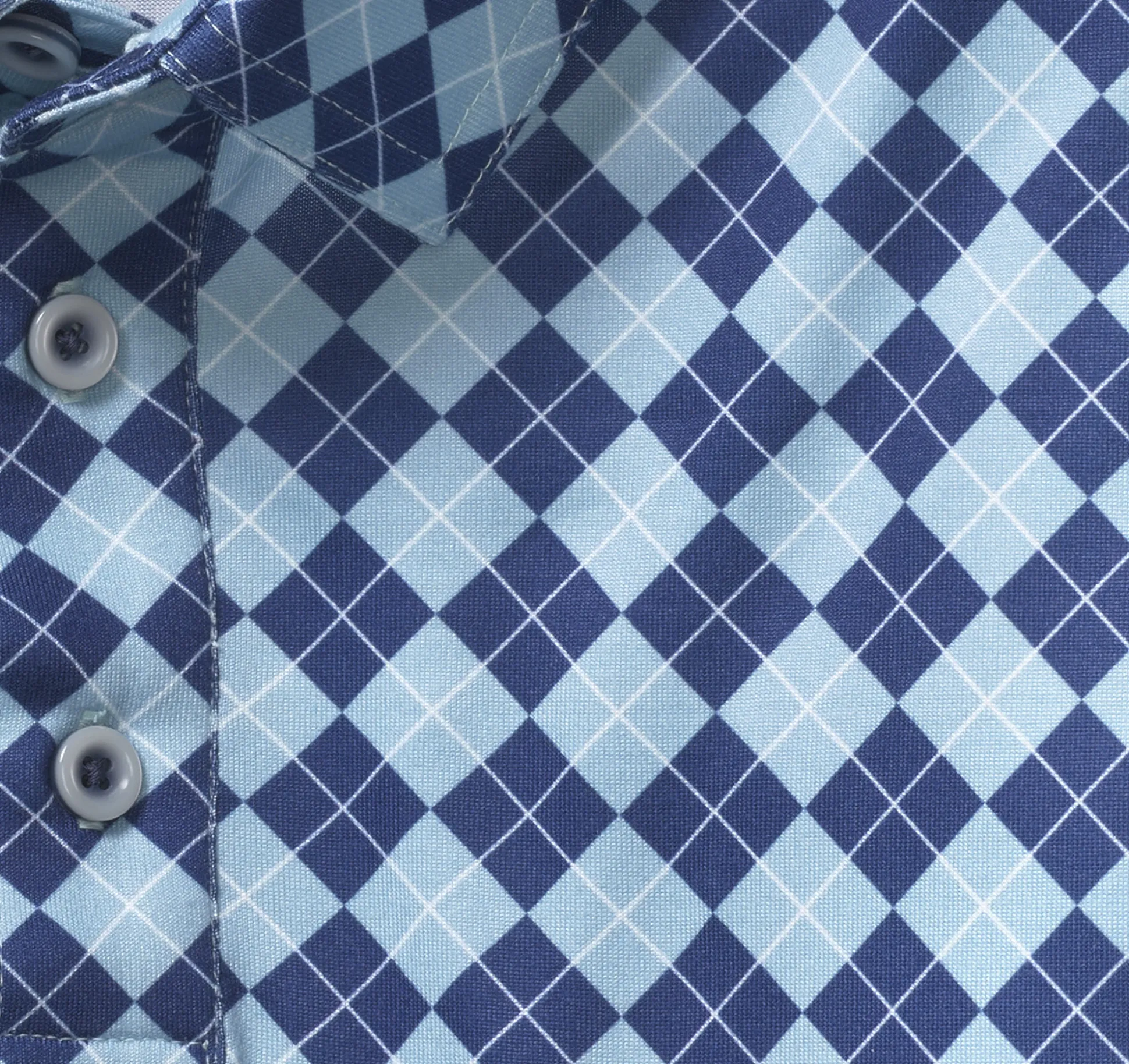 Golf | Polos & Tees^Johnston & Murphy XC4® Performance Polo Navy/BlueArgyle